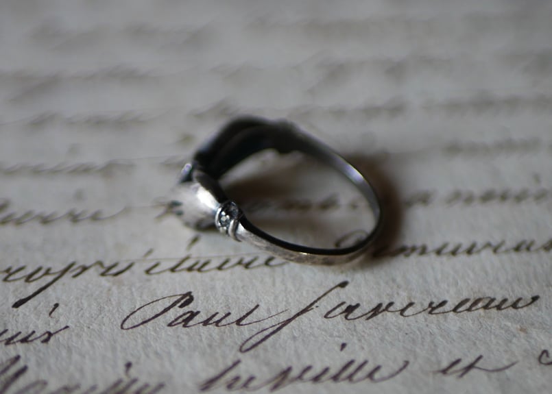 ハンドモチーフ クラダリング スターリングシルバー ヴィンテージ