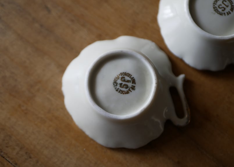 LIMOGES 小さなお皿 リモージュ フランスヴィンテージ ブロカント