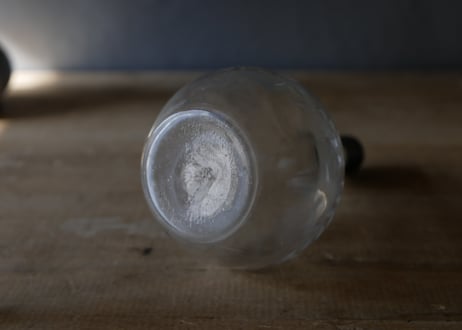 リボン柄のカラフェ　フランスアンティーク　アンティークのある暮らし