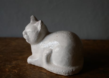 猫のオブジェ　フランスアンティーク