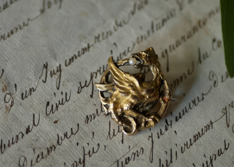 フランスPer Spook ヴィンテージ　ピンブローチ 2264059487.jpg?1715763136