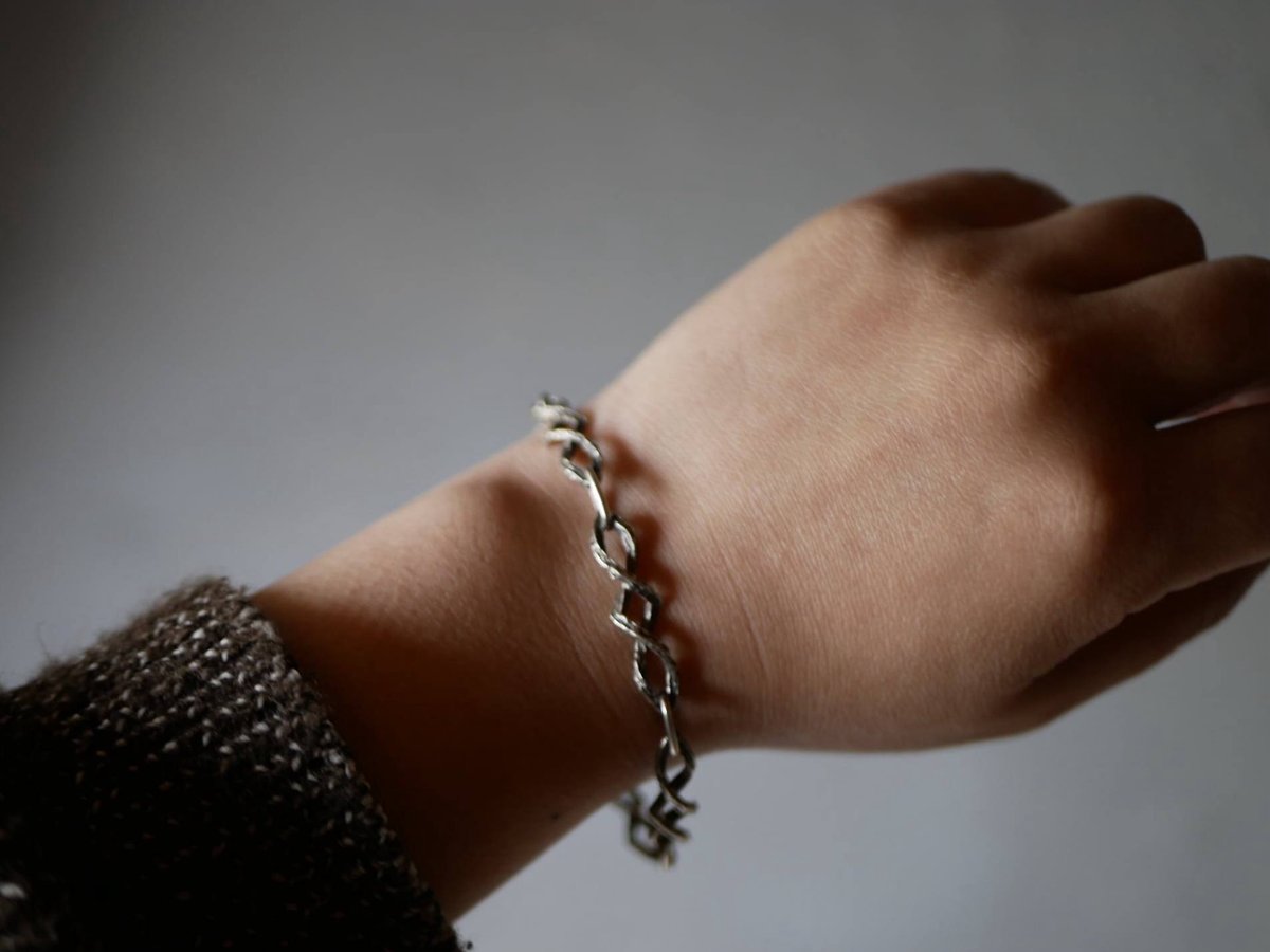 Special 1890‘s フランス製 ブレスレット シルバー800 蟹刻印 Special 1890's フランス製 ブレスレット シルバー800 蟹刻印