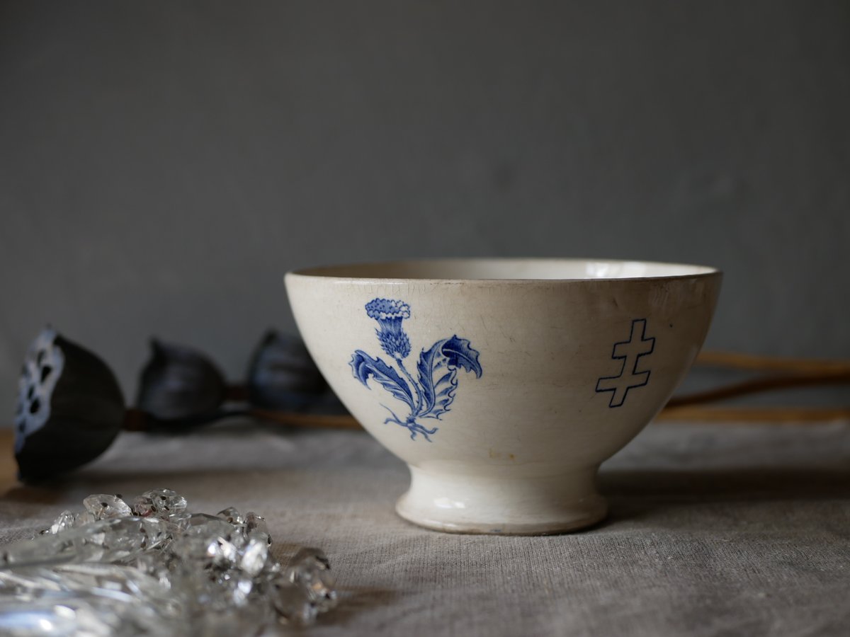 レア✨リュネヴィル ロレーヌ 十字 カフェオレボウル フランス