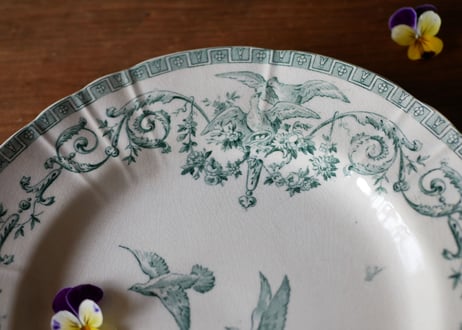 GIEN  ”Marie-Antoinette" plate