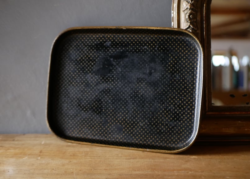 ナポレオン三世 パピエマシェ トレイ フランスアンティーク