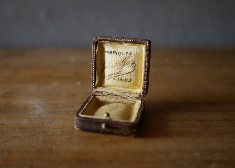 jude フランス　蚤の市　ジュエリーケース　ブロカント フランス 蚤の市 ジュエリーケース 薔薇 ブロカント ジュエリー