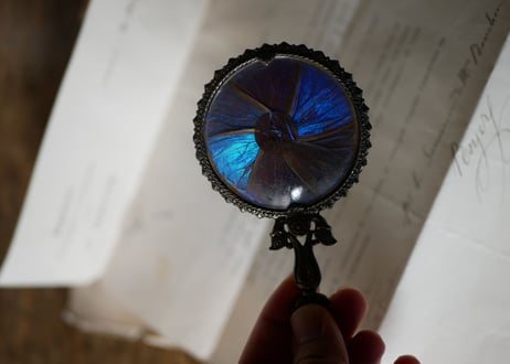 Hand mirror of Morpho