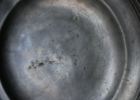 C pewter plate