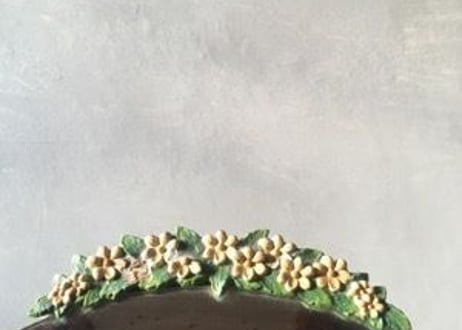英アンティーク バーボラミラー