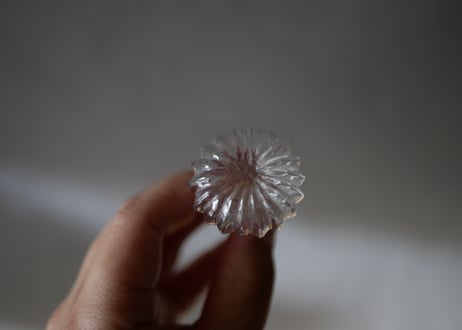 no.4 (15～19） BOUCHON  ガラスの蓋　ブロカント　アンティークのある暮らし