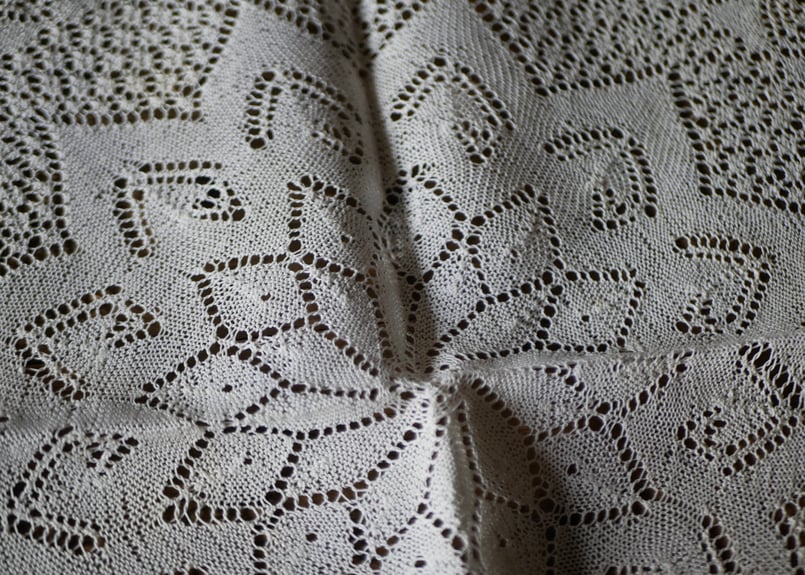 アンティークレース プレイスマット ドイリー フランスアンティーク