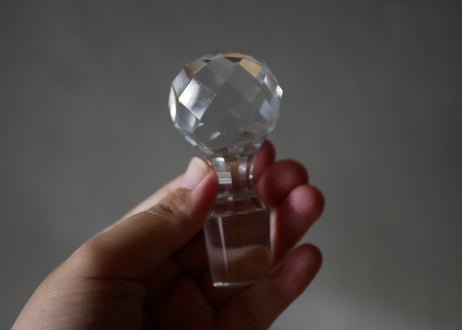 no.3  (8~14) BOUCHON  ガラスの蓋　ブロカント　アンティークのある暮らし