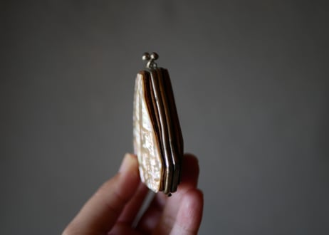 ポルトモネ　三角形　フランスアンティーク　アンティークのある暮らし　ブロカント