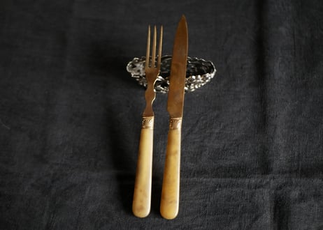 フランス アンティーク キッチンツール5点＋ハンガーセット Kitchen