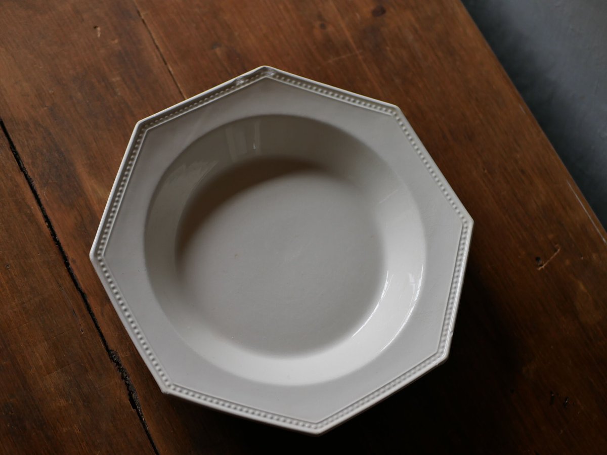 クレイユモントロー オクトゴナル プレート 2 Le 2 , Creil et Montereau クレイユモントロー オクトゴナル フラン