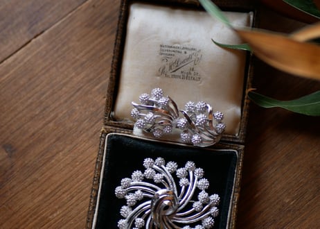 Mimosa, Trifari brooch