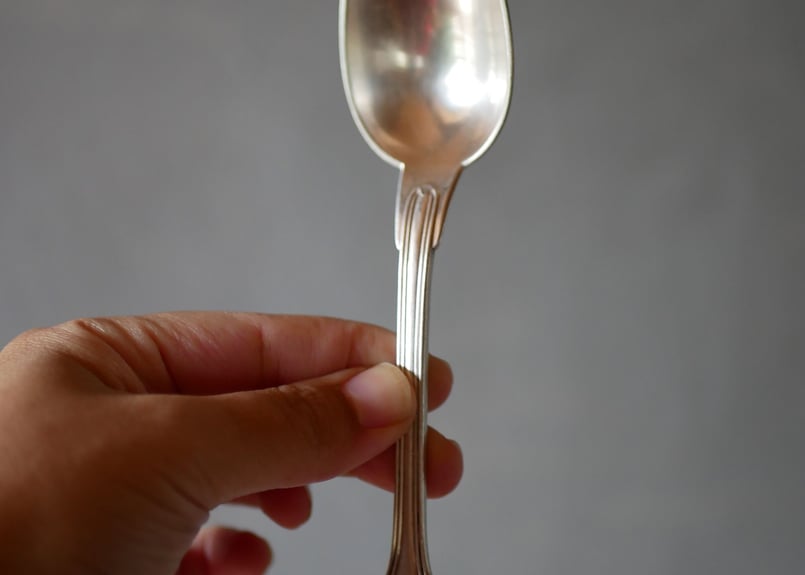 モノグラム入り デザートスプーン CHRISTOFLE クリストフル モノグラム入り デザートスプーン CHRISTOFLE クリストフル