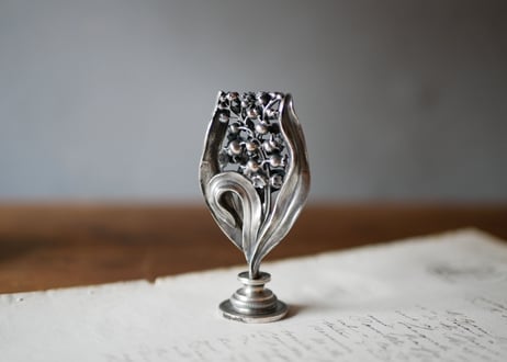 muguet , silver stamp