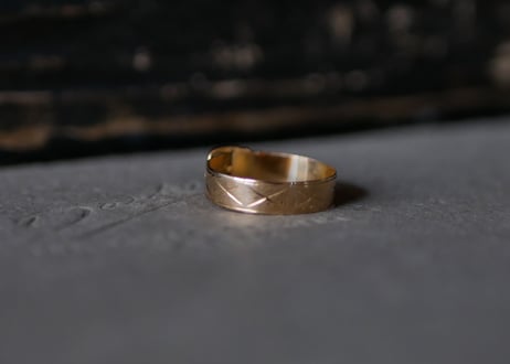 K18 Belt Buckle ring, FRANCE