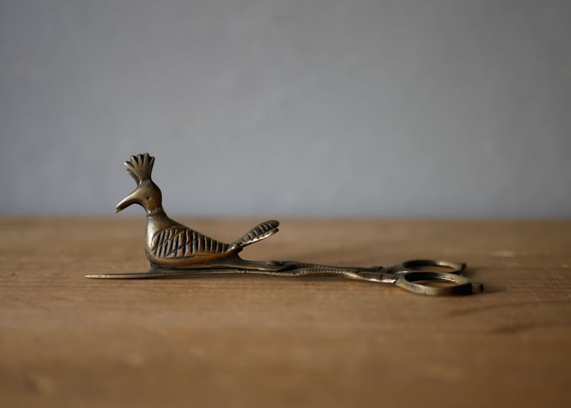 ドイツ キャンドルスタンドとスナッファーセットQ】ヴィンテージ