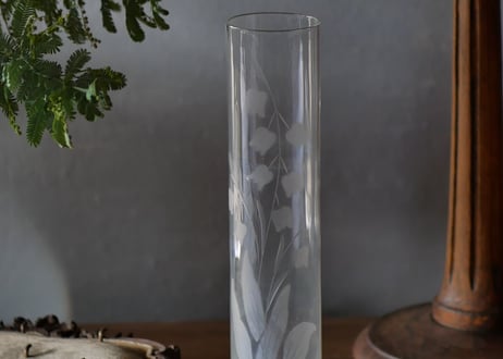 すずらん　花瓶　フラワーベース　フランスアンティーク　ブロカント