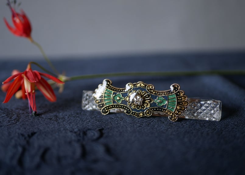 エナメル 勲章 ブローチ フランスヴィンテージ | mamantique