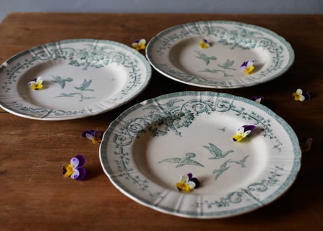 GIEN  ”Marie-Antoinette" plate