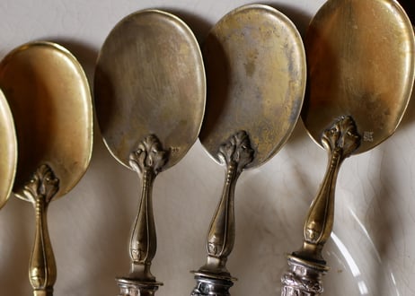 silver spoon monogram
