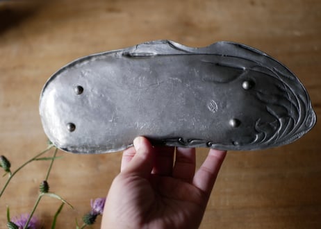 エタン　ヴィドポシェ　ピューター製　フランスアンティーク　ブロカントのある暮らし