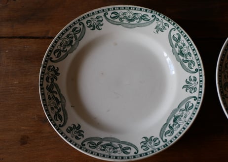 antique plate, Longchamp