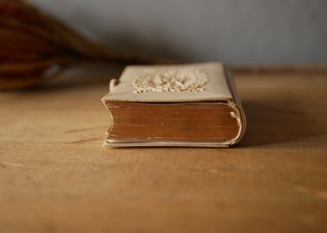 ミセル　祈祷書　モノグラム　MA　フランスアンティーク　アンティークのある生活