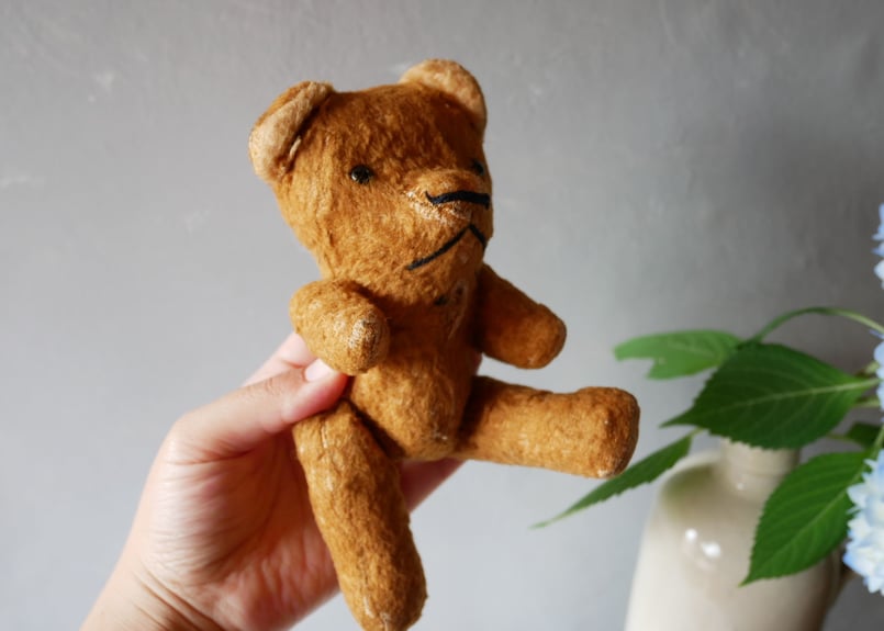 小さいくま ぬいぐるみ フランスアンティーク | mamantique
