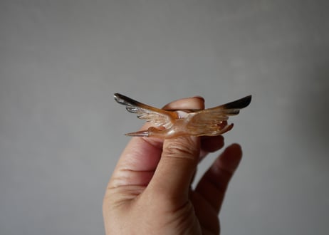 鳥のアンティークブローチ②　　ヴィンテージブローチ　フランスアンティーク　ブロカントのある暮らし