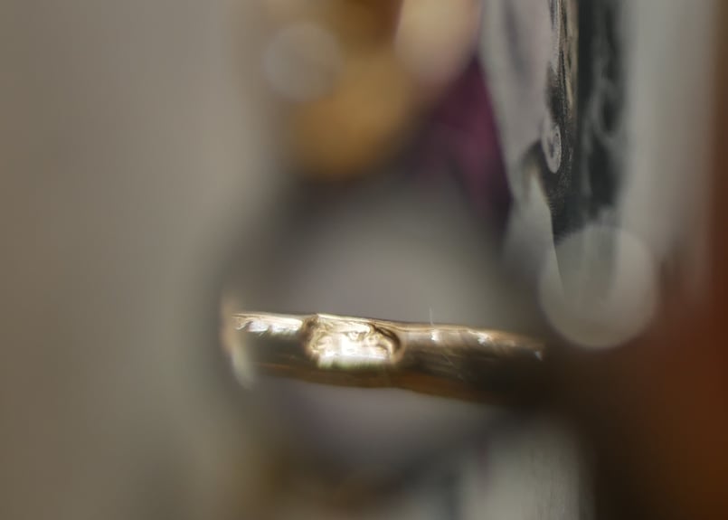 御予約品・RESERVED】FE-04 K18 フランスヴィンテージ ピアス