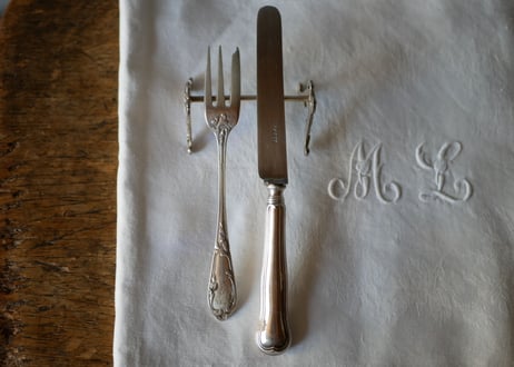 knife rest, Ruban