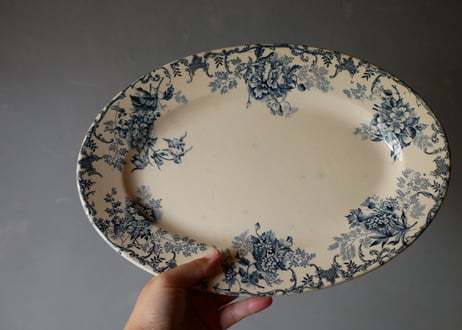 Oval plate