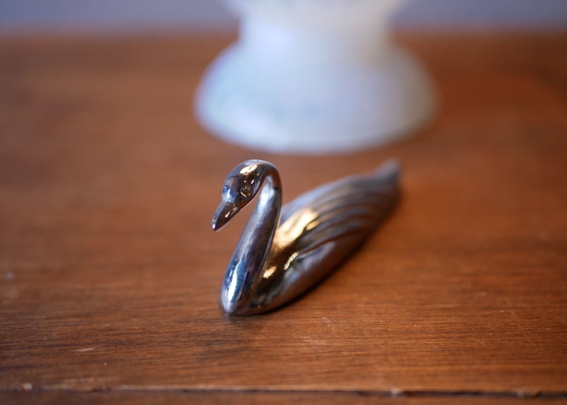 swan , cutlery rest | mamantique