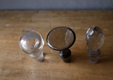 no.2 (3~7) BOUCHON  ガラスの蓋　ブロカント　アンティークのある暮らし