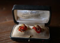 ビーズ イヤリング FRANCE antique BROCANTE vintage