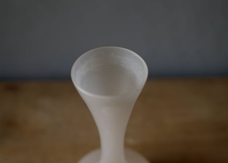 no.5 　オパリンガラス　フラワーベース　フランスヴィンテージ　ブロカントのある暮らし