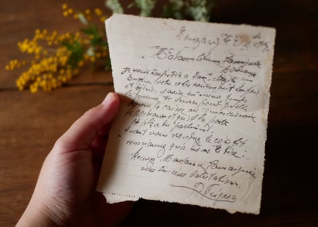 #3  Old french Letter