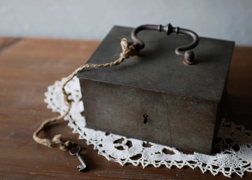 フランス アンティーク レジボックス