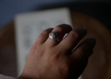 silver Ring, フランスアンティーク　ヴィンテージのある生活