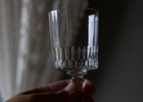 アンティークグラス　フランスアンティークのある暮らし　ブロカント　ヴィンテージ