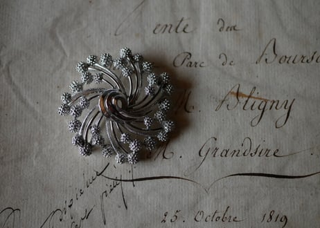 Mimosa, Trifari brooch