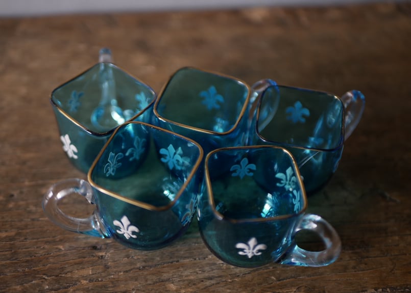 エナメルシリーズ part.11 フルールドリスのカップ フランス