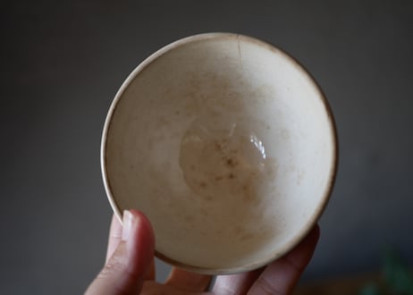 【T様御成約品】ヒイラギ　ミニカフェオレボウル　フランスアンティーク　ブロカントのある暮らし