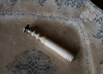 イニシャル　RT　シーリングスタンプ　アイボリー　フランスアンティーク