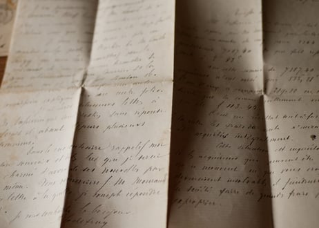 #6  Old french Letter