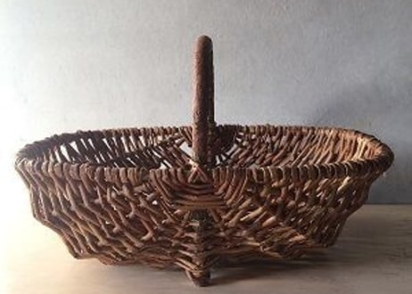 仏アンティーク　かご　バスケット　パニエ